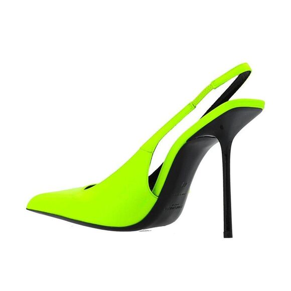 Saint Laurent Calfskin Platform Pumps Women Bicolor - Picture 3 of 4